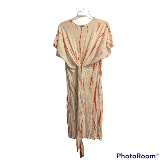 Zara Tie Dye Midi Dress Size S - Picture 3 of 4